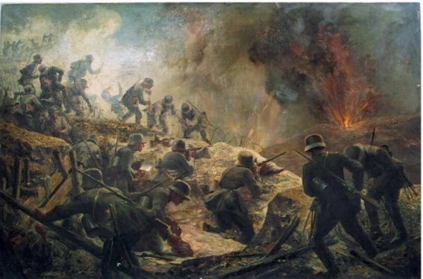 World War I painting. (Author provided)