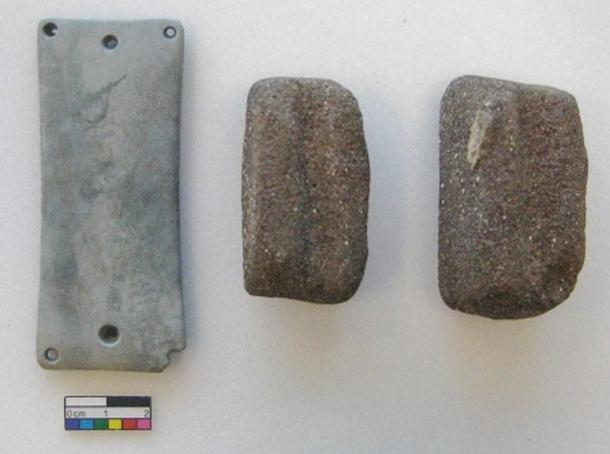 Wrist guard and shaft straighteners.