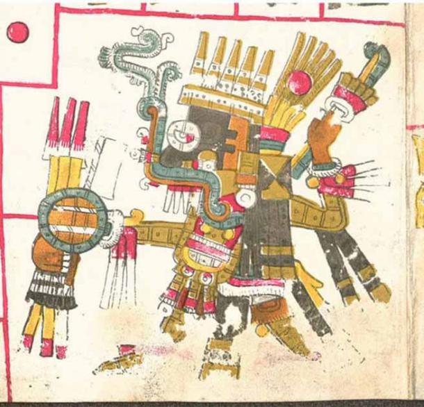 Tlaloc in the Codex Borgia. (Public Domain)