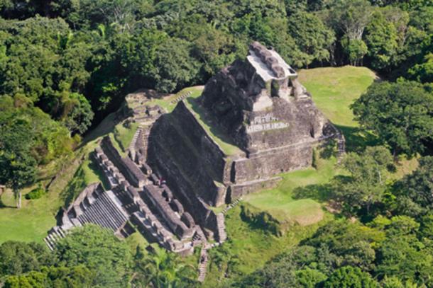 Xunantunich from above. By wollertz / Adobe Stock
