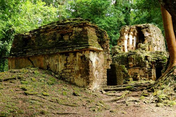 Yaxchilan, Klasik dÃ¶nemin en bÃ¼yÃ¼k Maya sitelerinden biridir.  TÃ¶ren merkezi, birÃ§oÄu hala ormanÄ±n altÄ±na gÃ¶mÃ¼lmÃ¼Å yÃ¼zlerce yapÄ±dan oluÅur. (FotoÄraf: Â© Marco M. Vigato)