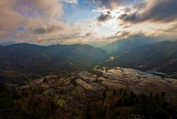 Yuanyang rice terrace, Laohuzhui. Representative image. (chensiyuan/CC BY-SA 3.0)