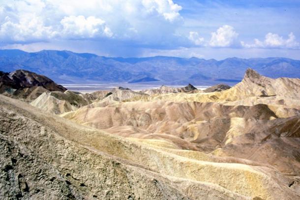 Zabriskie Point – an eastern entrance into Death Valley.