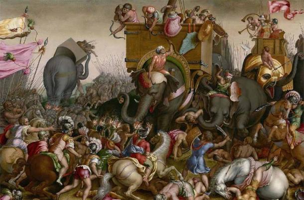 The Battle of Zama. (Public domain)