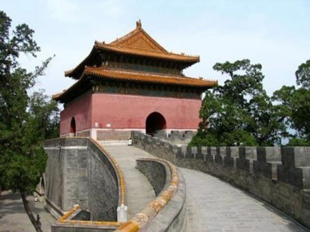 The Zhaoling Tomb, Changping, China.