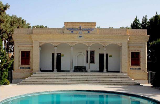 Zoroastrian fire temple housing a sacred fire which has been burning constantly for about 1500 years in the city of Yazd, Iran