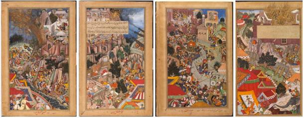 After the 1567 Siege of Chittorgarh, the fort was taken by the Mughals. (Public domain)