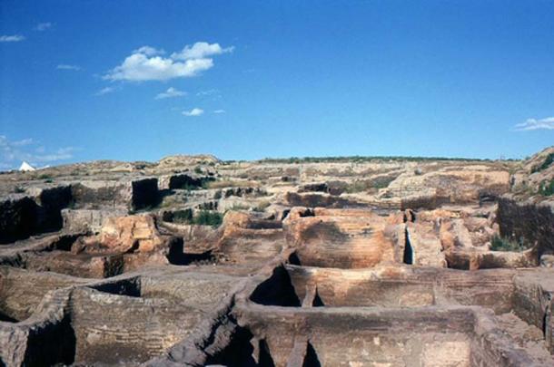 Çatalhöyük después de las primeras excavaciones de James Melaart y su equipo. (CC BY-SA 3.0)