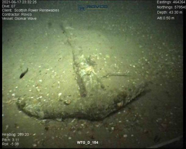The Roman anchor was discovered during survey work for Scottish Power Renewables’ East Anglia ONE offshore wind farm. (Scottish Power Renewables)