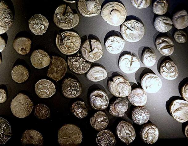 Tesoro de monedas griegas antiguas, siglos VI - IV a.C. 