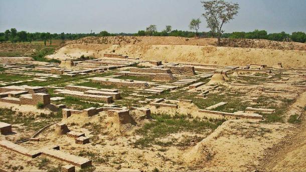 The ancient Harappan settled along the Saraswati River. (HassanNaul / CC BY-SA 3.0)