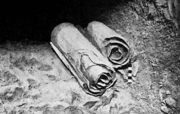 Ancient documents as old as the Dead Sea Scrolls (pictured), were written on parchments