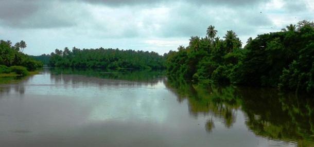 Site of the ancient harbor.