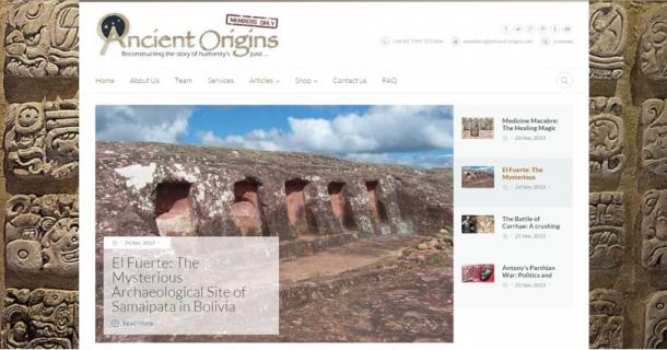 Ancient Origins Membership site