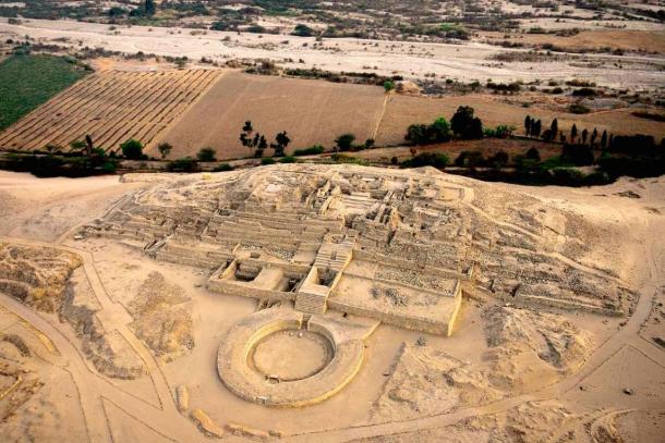 The ancient ruins of Caral, Peru
