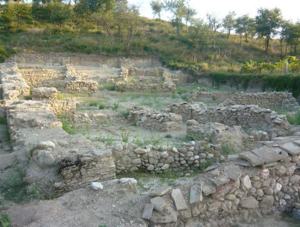 The ancient town of Tauresium, the birthplace of Justinian I, located in today's Republic of Macedonia