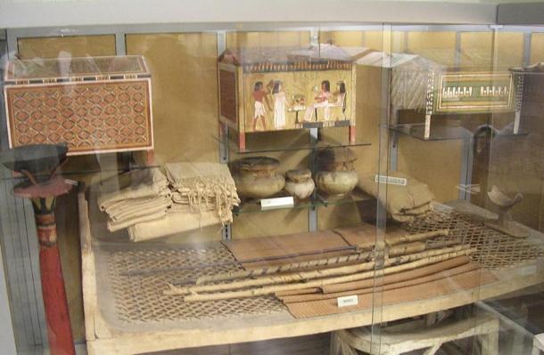 The ancient Egyptian tomb smells were reconstructed from a variety of artifacts, such as these, found in Kha and Merit’s tomb near Luxor. (Kingtut / CC BY-SA 2.5)