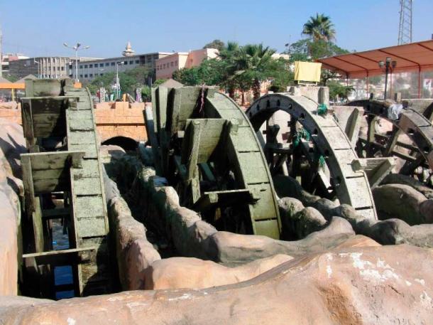The ancient waterwheels in the city of Faiyum (juliegomoll / CC BY 2.0)