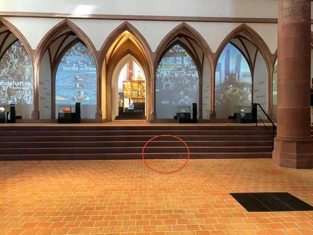 The area where Anna Catharina Bischoff’s coffin was found (Adrian Michael / CC by SA 3.0)