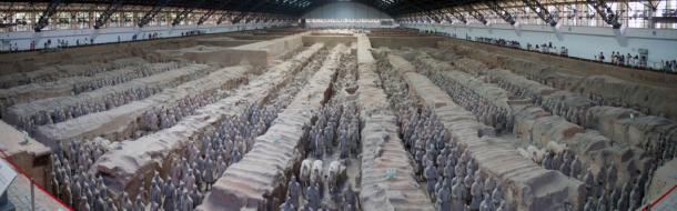Xian (China) ‘Terra Cotta Array’ Panorama.