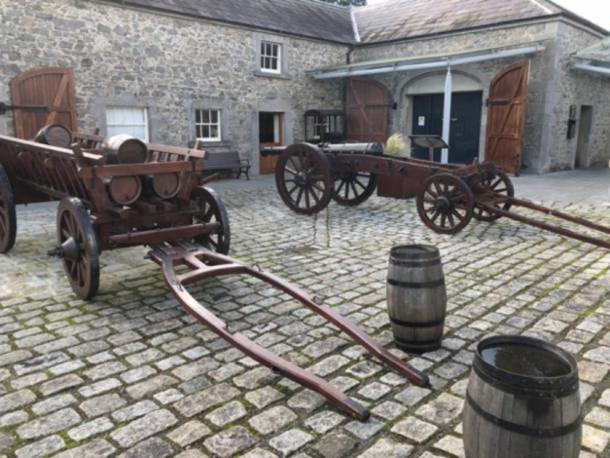 Some of the artillery used during the Battle of the Boyne. (Ioannis Syrigos)