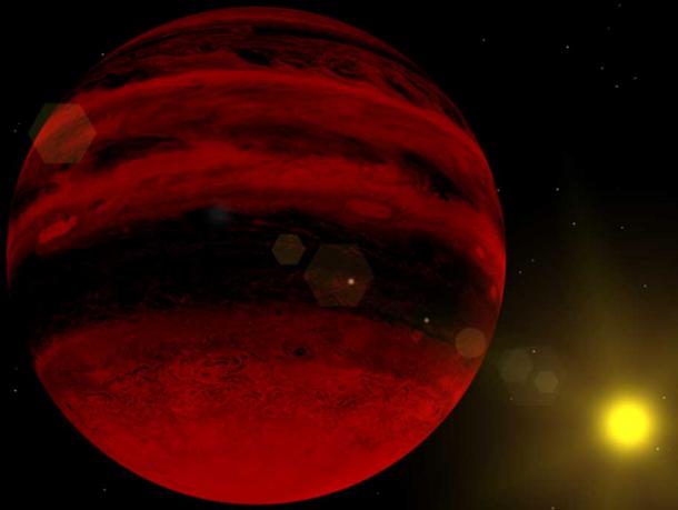 An artist’s rendition of Planet X. (PlanetUser/CC BY SA 4.0)