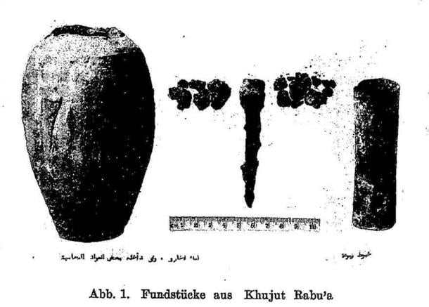 The Baghdad Battery which was discovered in Iraq. (Lenny Flank / CC BY-NC-SA 2.0 DEED)
