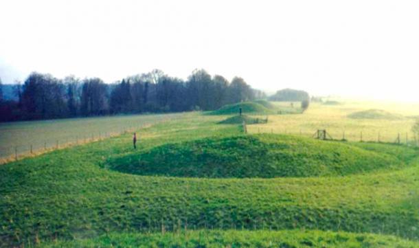 Fig.1. Round barrows stretched out in alignments across the Stonehenge landscape. (Author Provided)