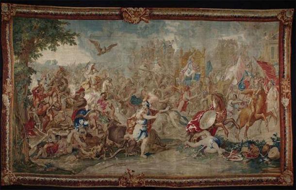 Battle of Arbela, also known as the Battle of Gaugamela (1660-1672) by Charles Le Brun. (Public Domain)