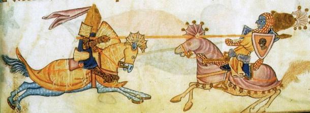 The Battle of Arsuf is famous as the encounter between Richard the Lionheart and Saladin. (Public domain)