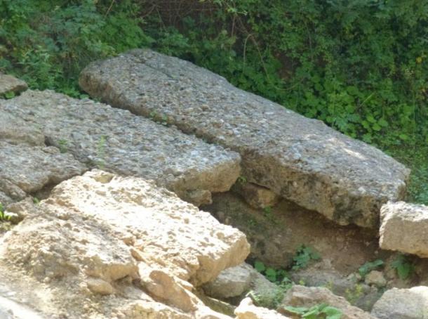 Some blocks that can be found on the Bosnian Sun pyramid. Author provided.