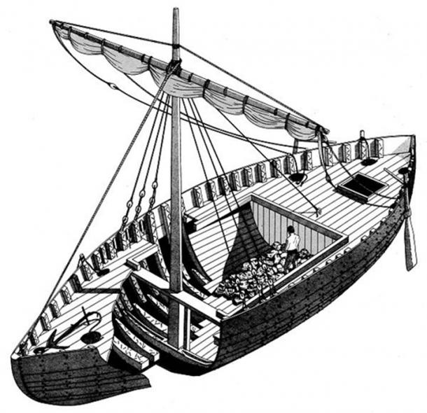 Ancient trade vessel 