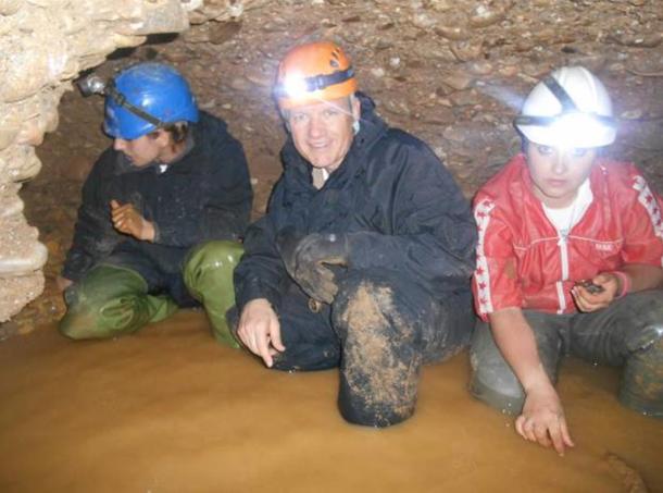 Working in the tunnels of the Bosnian Pyramid