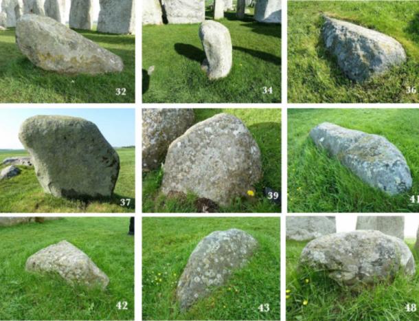 Some boulders in the Stonehenge Bluestone Circle 