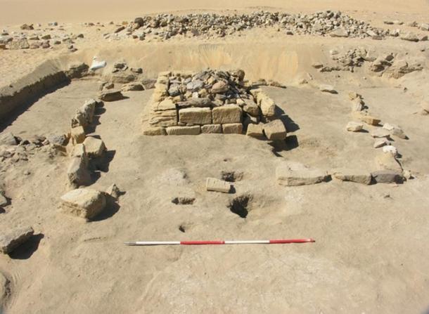 Archaeologists uncovered a burial chamber holding the remains of three infants. It was the only pyramid burial left undisturbed by looters.