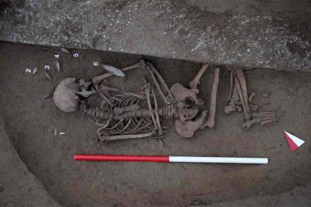 Burial from the site near Mantua, Italy. (SAP)
