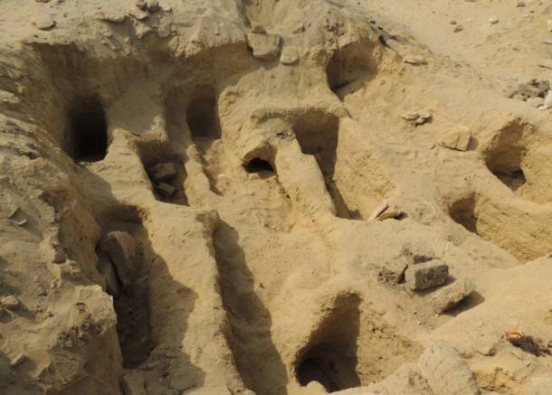 The burials in the Fag el-Gamous necropolis are extremely dense, leading researchers to conclude that there are over 1 million interments in the 300 acre-cemetery
