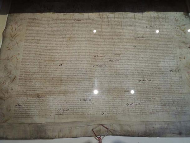 A town charter from Congleton, England (Congleton Museum / CC BY-SA 3.0)