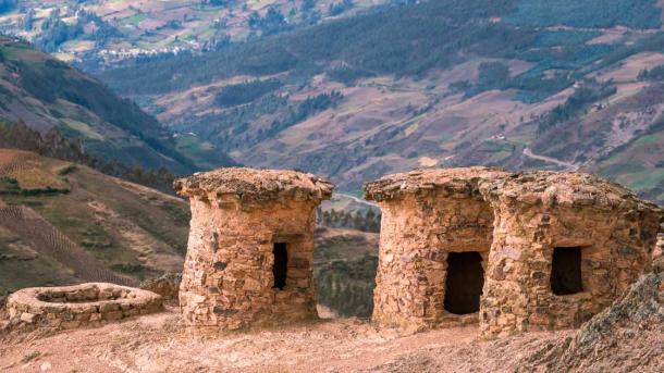 Pre-Inca chullpas or burial towers, dot the Peruvian countryside. (Alfredo / Adobe Stock)