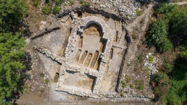 Church 16 discovered at Cherven medieval citadel. (Image: Divulgação/Museu Regional de História)