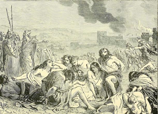 The clay plate depicts the conflict of warring tribes in the region. (Fæ / Public Domain)