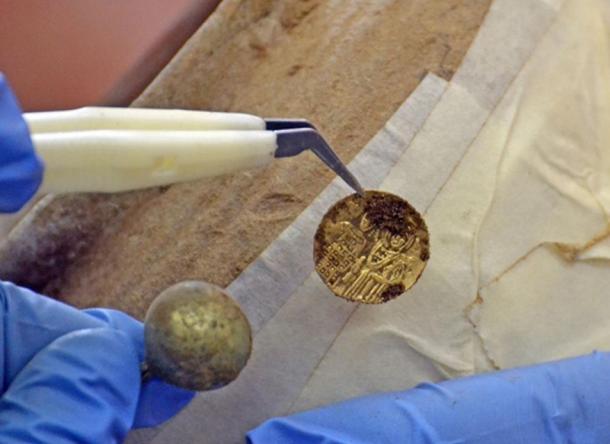 A coin found in the hoard. (Image: National History Museum, Bulgaria)
