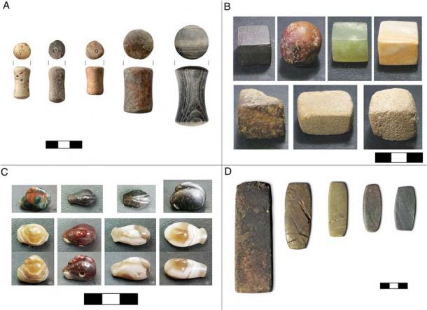 The team compared Bronze Age balance weights and weight systems from Greece, India, Iran and Italy. (Ialongo et. al / CC BY-NC-ND 4.0)