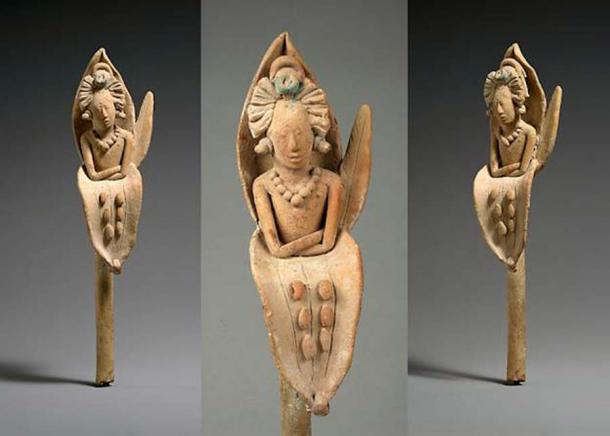 Un compuesto de los mayas "Deidad del maíz joven," del siglo VIII d.C., en la colección del Museo Metropolitano de Arte de Nueva York. (El encuentro)