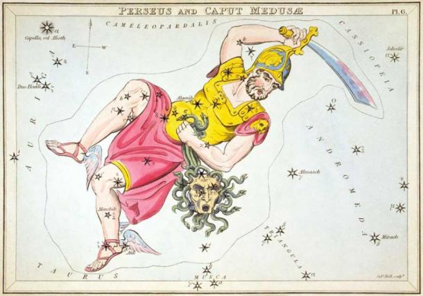 The constellation of Persus. (Public domain)