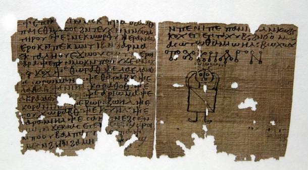 A coptic codex with magic spells