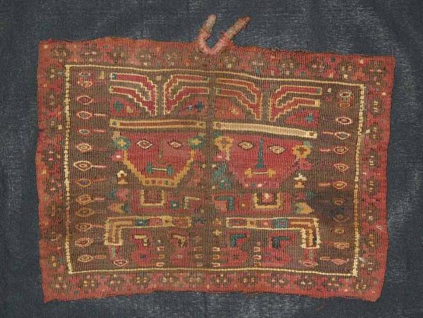 Un tapiz de lana de alpaca de la cultura Moche (600–900 d. C.). (Museo de los Lombardos / CC BY 3.0)