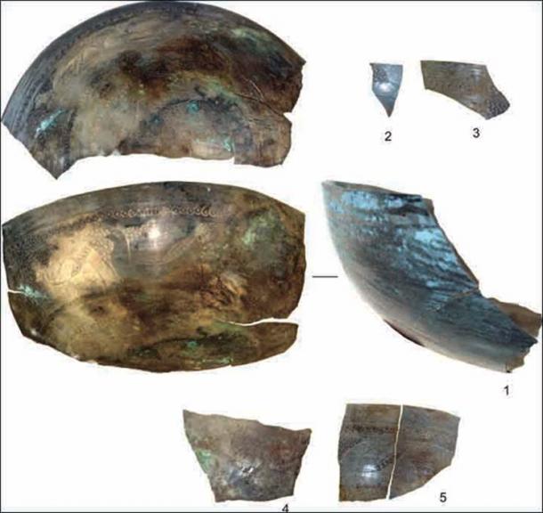 'The parents could afford quite expensive things, especially the bowl - it was imported.' Pictures: Vesti Yamal, Andrey Gusev, Veronika Mogritskaya