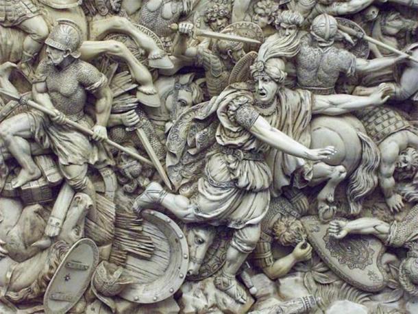 Darius fleeing the battle. (Luis García/CC BY SA 3.0)