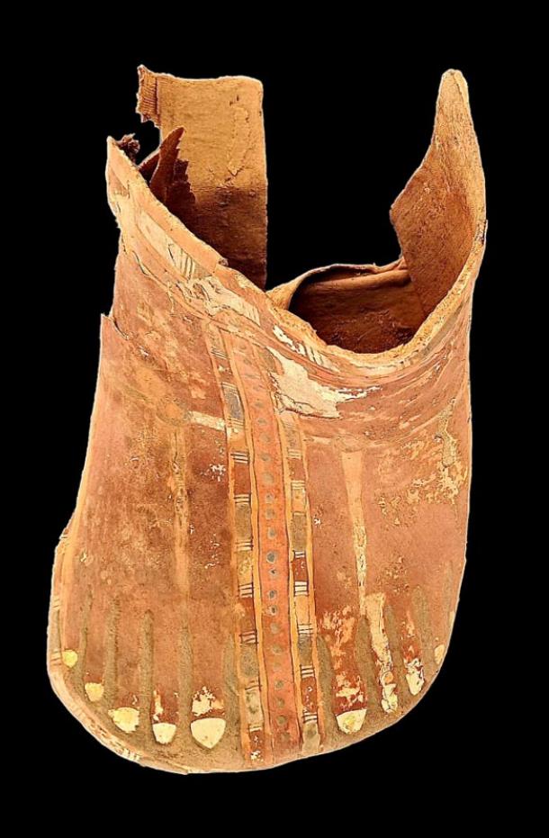 A decorated artifact found in the tombs. (Ministry of Tourism and Antiquities of Egypt)